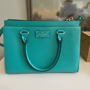 Kate Spade Wellesley Durham Satchel, Teal